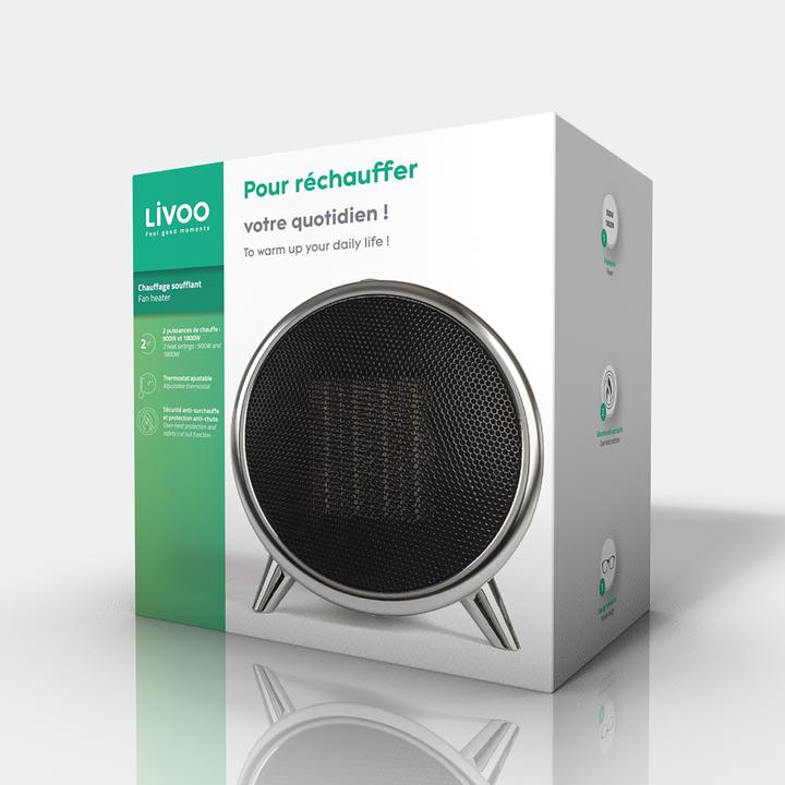 Image du produit Livoo Chauffage céramique (1800 W)