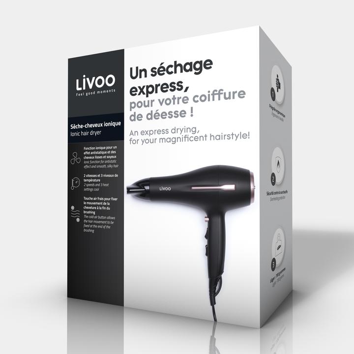 Image du produit Livoo Sèche-cheveux ionique