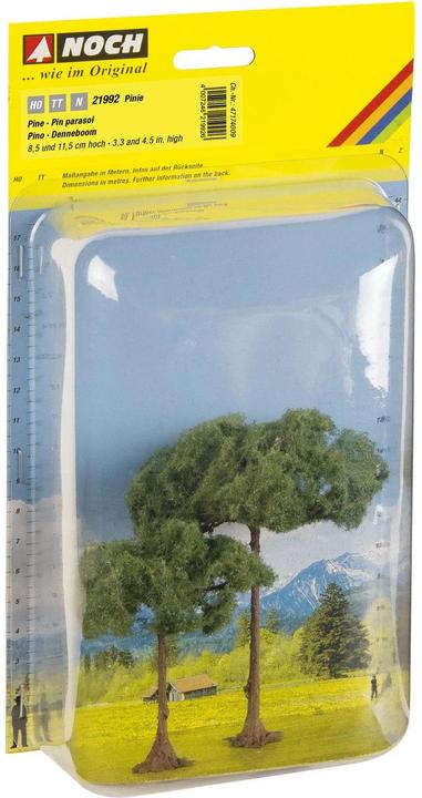 Produktbild Noch Pinien, 8,5 und 11,5 cm hoch
