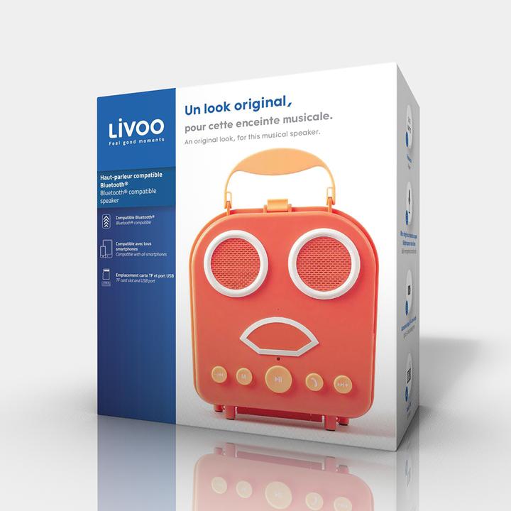 Produktbild Livoo Bluetooth® Lautsprecher (4 h, Akkubetrieb)