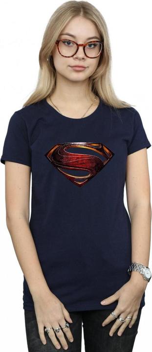 Immagine prodotto Superman Maglietta in cotone con logo donna/donna (S)