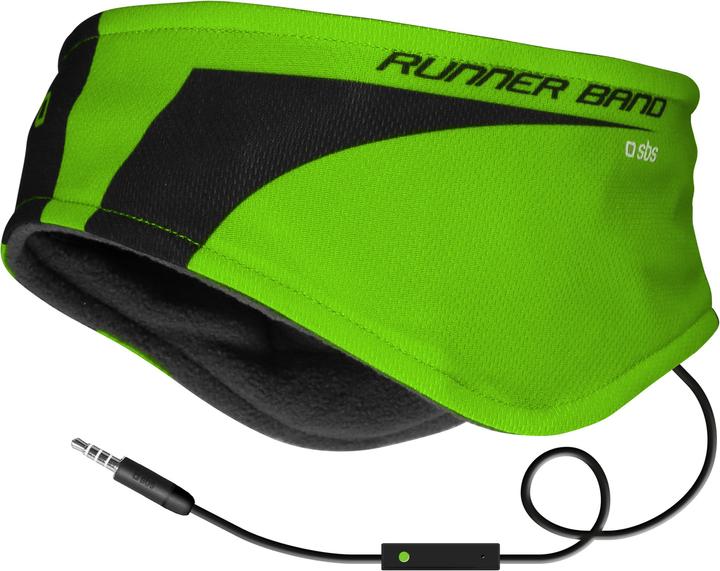 Produktbild SBS Sportband Runner mit eingebautem Kopfhörer (Kabelgebunden)