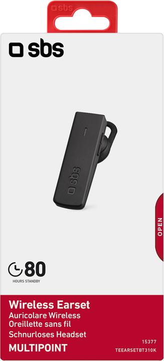 Produktbild SBS -Multipoint-Headset mit Kopfbügel (80 h, Kabellos)