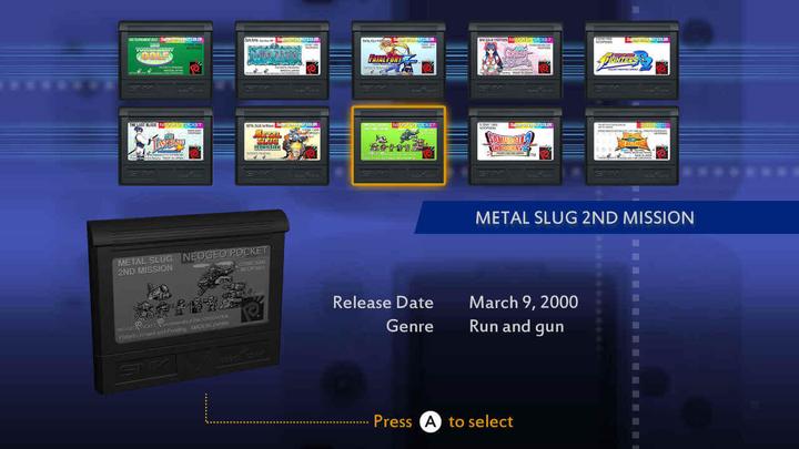 Image du produit SNK NeoGeo Pocket Color Selection Vol. 1 - 10 jeux (Switch, EN, IT, DE, FR)
