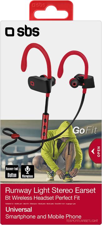 Image du produit SBS Ecouteurs stéréo intra-auriculaires sans fil Sport Runway Light (90 h, Sans fil)