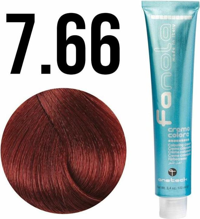 Image du produit Fanola 7*66 Rubio Rojo Intenso 100ml (7.66)