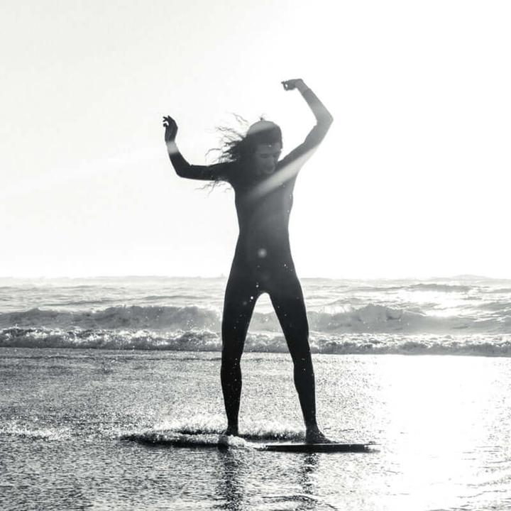 Actual product image Skim One Skimboard SkimOne Soft EVA Deck 35inch 90cm Lime