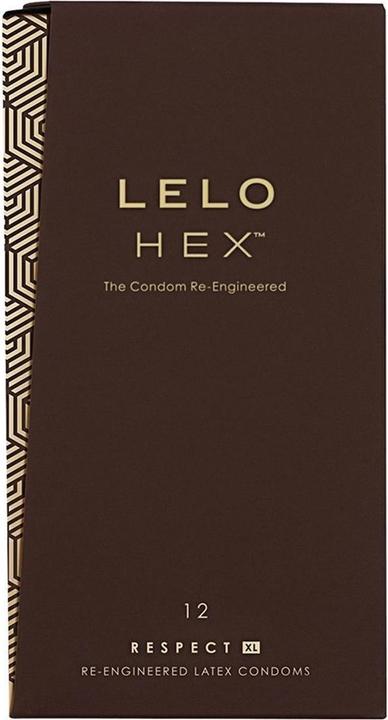 Actual product image LELO HEX Condoms Respect XL (12 pcs.)