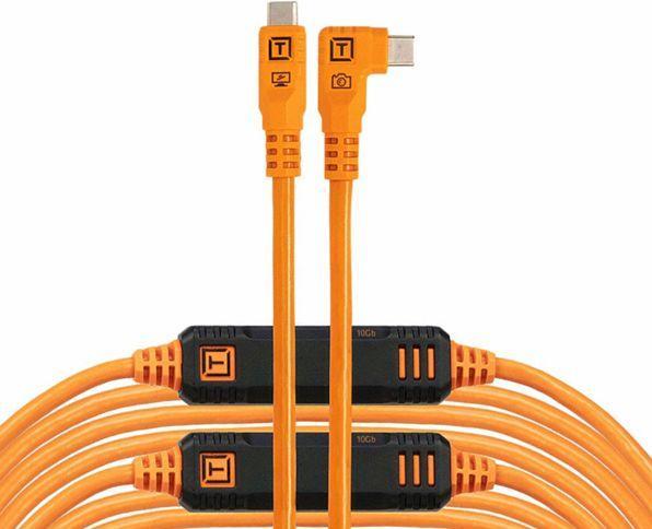 Tether Tools TetherPro USB-C Optima 10G rechts orange 9,4m (9.40 m, USB 3.2 Gen 2)