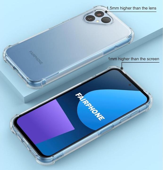 Produktbild Screenguard Crystal Soft Airbag Bumper (Fairphone 5)