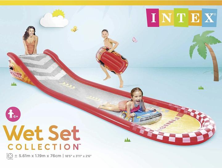 Actual product image Intex Racing Fun Slide (5.61 m)