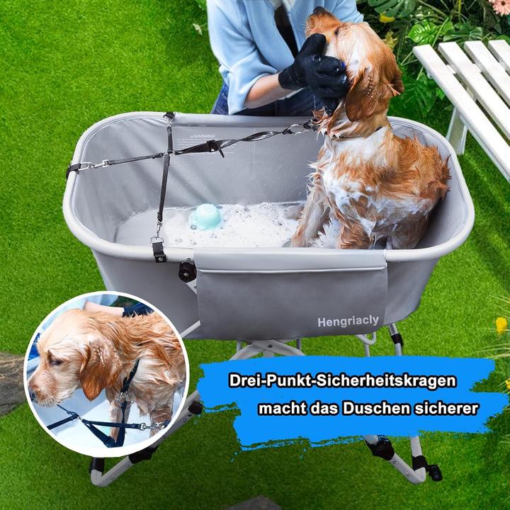 Produktbild Hengriacly Höhenverstellbare Hundebadewanne (Hund)