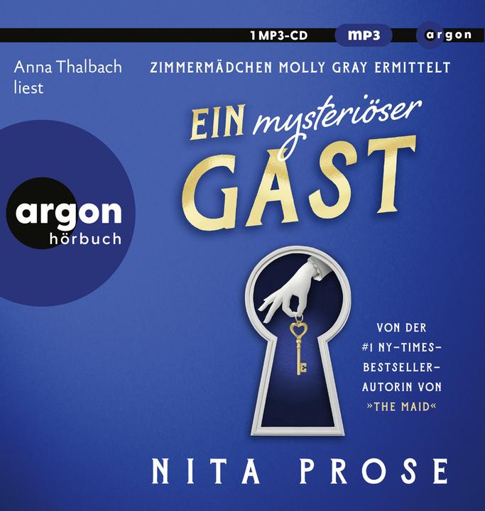 Actual product image A mysterious guest (Nita Prose, Anna Thalbach, Alice Jakubeit, German)