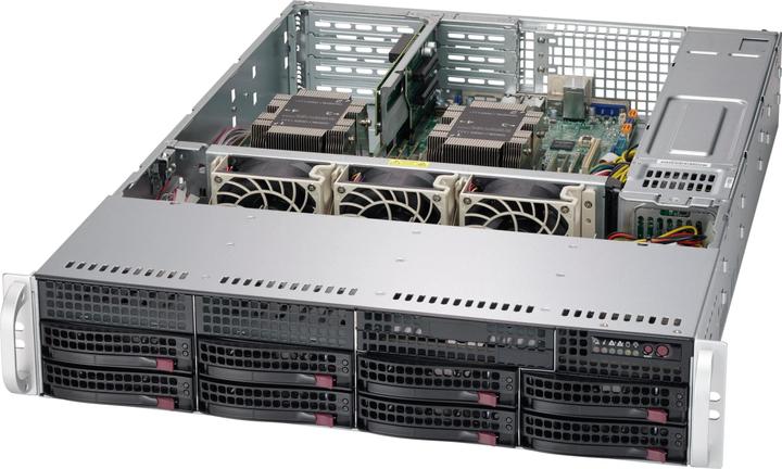 Actual product image Supermicro SC825 TQC-R1K03WB