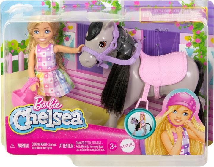 Produktbild Barbie Family & Friends Chelsea und Pony