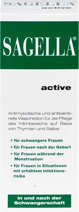 Produktbild Sagella active Intimwaschlotion, 100 ml Lotion (100 ml, Intimwaschlotion)