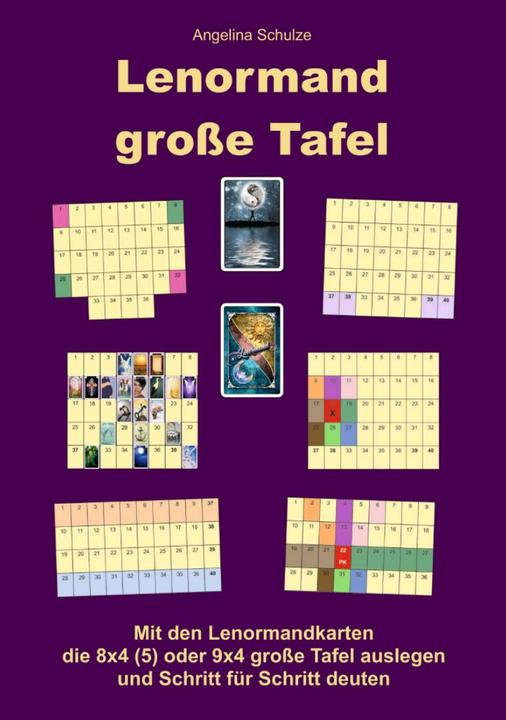 Produktbild Lenormand grosse Tafel (Deutsch, Angelina Schulze, 2020)