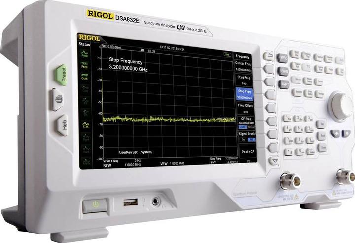 Produktbild Rigol DSA832E Spektrum-Analysator, Spectrum-An (Analysator)