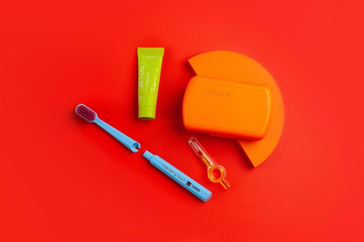Immagine prodotto Curaprox Set da viaggio arancione (Morbido, 1 x)