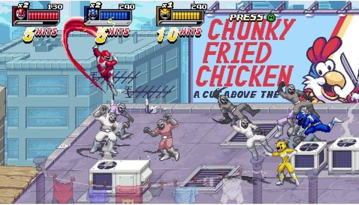 Actual product image Atari Mighty Morphin Power Rangers: Ritas Rewind (Switch, DE)