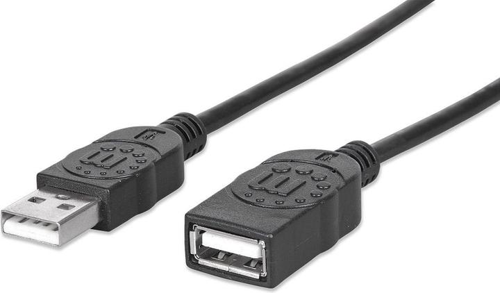 Produktbild Manhattan Verlängerungskabel (3 m, USB 2.0)