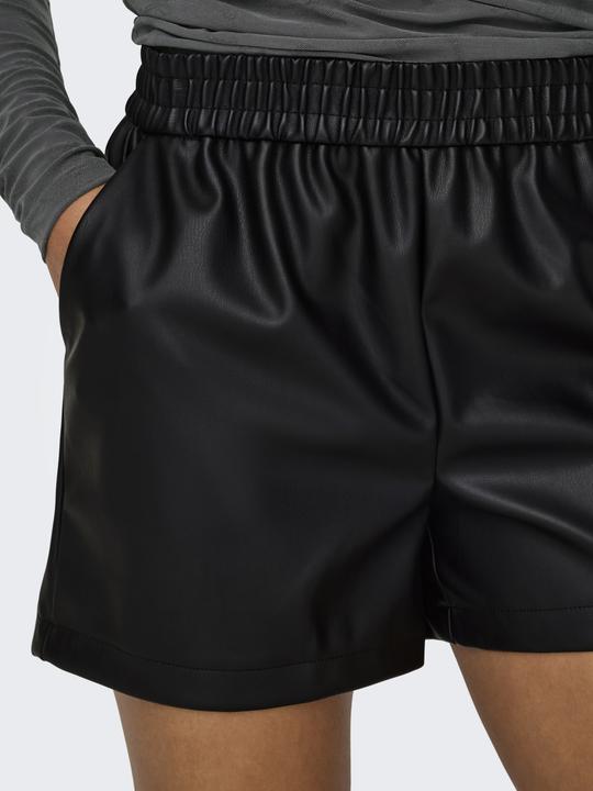 Produktbild JdY JDYALAIA Mittlere Taille Normal geschnitten Kunstledershorts Kunstledershorts (L)