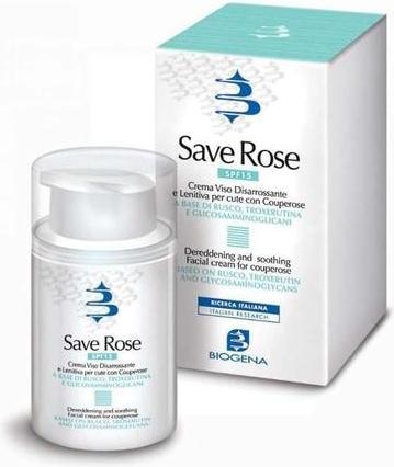 Actual product image Valetudo Save Rose Anti-Couperose Face Cream 50ml (50 ml, Day cream)