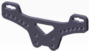 Image du produit Tamiya XV-01 Carbon Long Damper Stay R