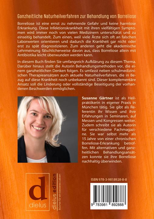 Produktbild Borreliose - Die verschwiegene Volkskrankheit (Deutsch, Susanne Gärtner, 2018)