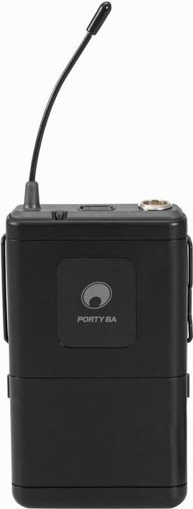 Immagine prodotto Omnitronic Trasmettitore bodypack PORTY-8A + microfono per cuffie 863.1MHz