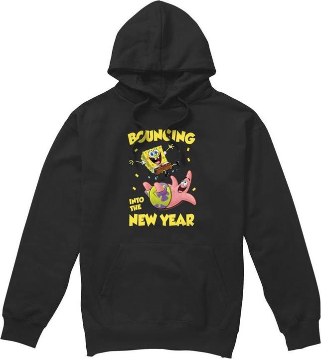 Spongebob Squarepants Bouncing Into The New Year Kapuzenpullover