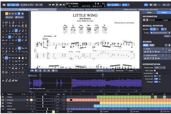 Produktbild Arobas Music Arobas Guitar Pro 8 Notations-Softwaremit Kabel (Bass, Gitarre, Banjo, Stagepiano)