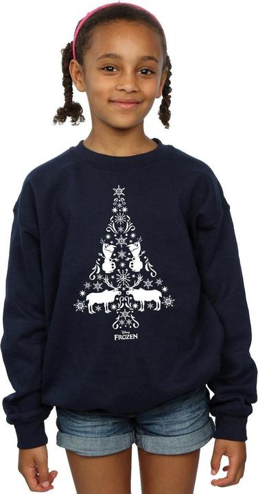 Produktbild Disney Frozen Christmas Tree Sweatshirt Mädchen (116)