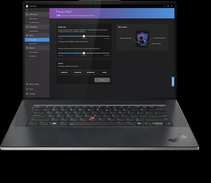 Actual product image Lenovo ThinkPad Z16 Gen 2 (16", AMD Ryzen 7 Pro 7840HS, 32 GB, 1000 GB, DE)