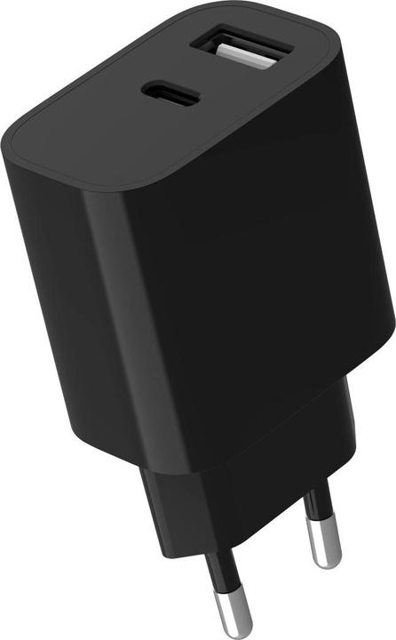 Image du produit Gembird Chargeur secteur - 1x USB-C + 1x USB-A 12W (Noir) (12 W)