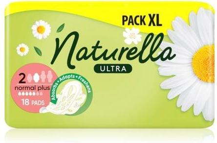 Actual product image Naturella Ultra Normal Plus 18ml Sanitary Napkin (18 x)