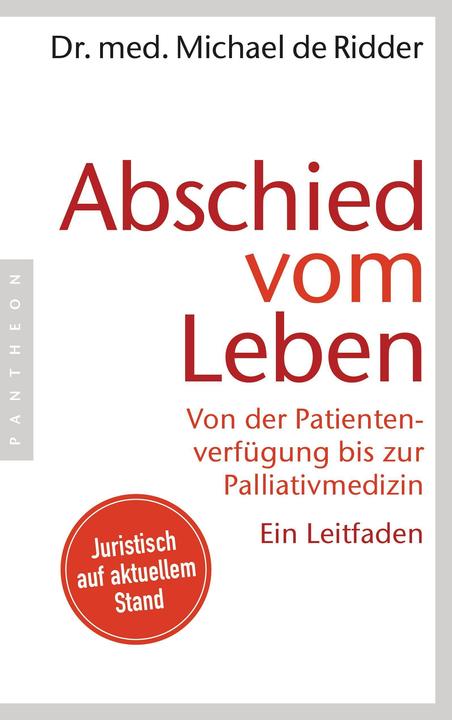 Produktbild Abschied vom Leben (Deutsch, Michael de Ridder, 2017)