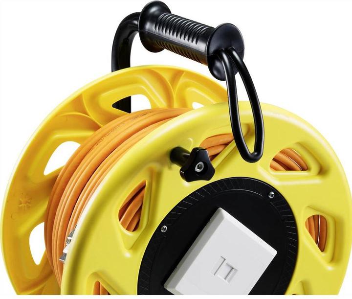 Produktbild Renkforce Netzwerk-Kabeltrommel CAT 7A S/FTP RJ 45 90 m (S/FTP, CAT7a, 90 m)