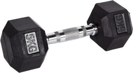 Productafbeelding Fitcom Hex Dumbbell 5 kg (1 x 5 kg)