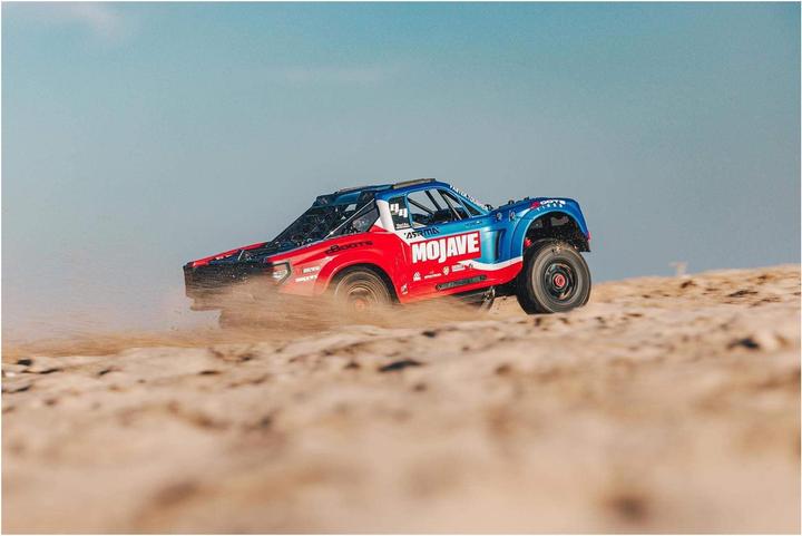 Immagine prodotto Arrma Camion da corsa breve Mojave 4x4 4S BLX Blu, ARTR, 1:8 (ARR Quasi lettura a corredo)