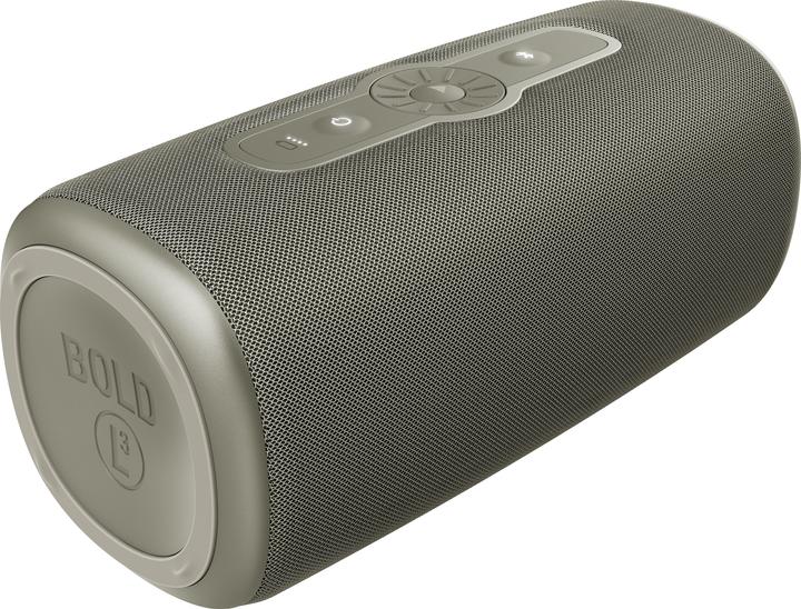 Produktbild Fresh'N Rebel Fresh 'n Rebel Bold L3 - Waterdichte Bluetooth speaker draadloos - 25 uur batterij - Dried Green (0) (25 h, Stromversorgung über USB)