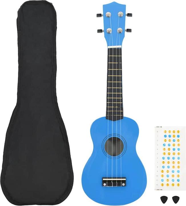 Image du produit VidaXL Ensemble de ukulélés soprano avec étui pour enfants 21 (Soprano, Soprano)