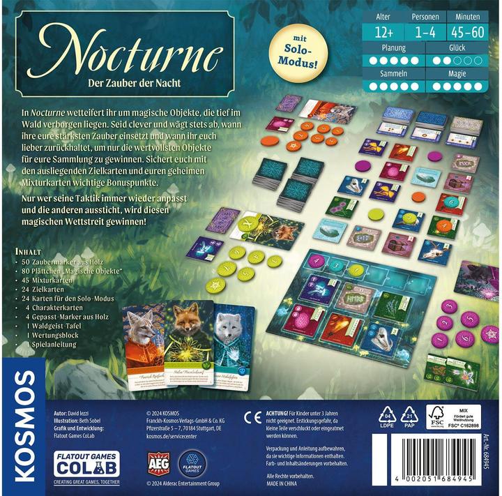 Produktbild Kosmos Nocturne (Deutsch)
