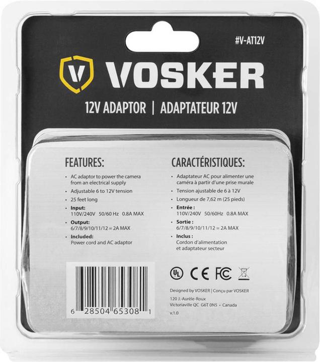 Produktbild Vosker Batteriekabel Netzadapter / Umwandler V AT12V