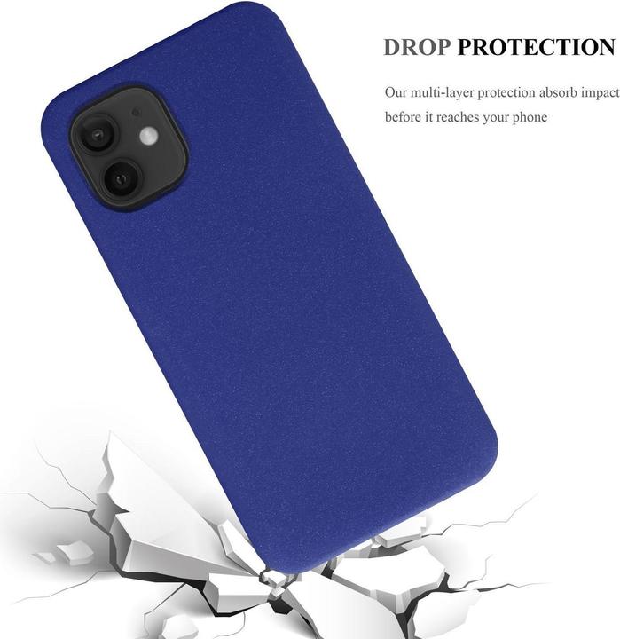Produktbild Cadorabo TPU Frosted Cover (Apple iPhone 12 mini)