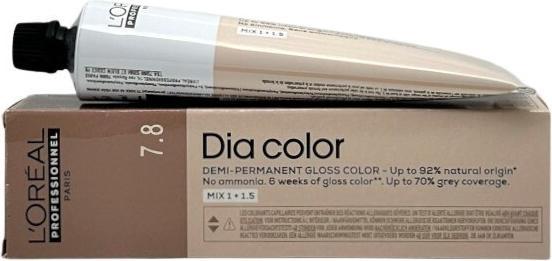 Produktbild L'Oréal Paris Loreal DIA Color 7,8 Mittelblond Mokka 60 ml (7.8, Mittelblond Mokka)