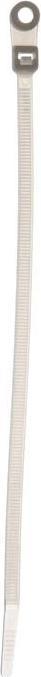 Produktbild Elematic CABLE TIES 200X4.5 W/HOLE WHITE 100PCS (100 Stk.)