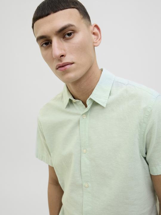 Jack & Jones Jjebreeze Linen Blend Shirt Ss Sn