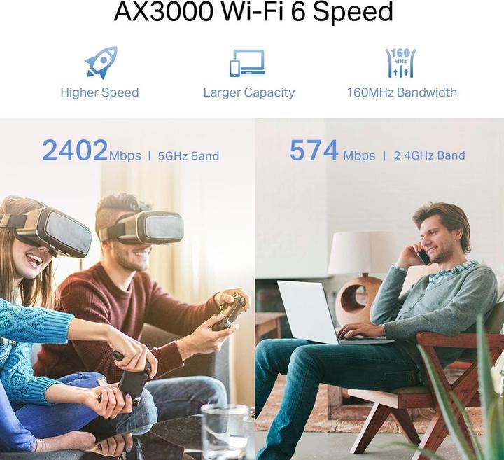 Image du produit TP-Link RE700X (2402 Mbit/s, 574 Mbit/s)
