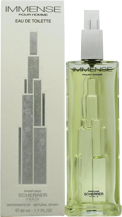 Actual product image Jean Louis Scherrer Paris Jean-Louis Scherrer Immense Pour Homme Eau de Toilette 50ml Spray (Eau de toilette, 50 ml)